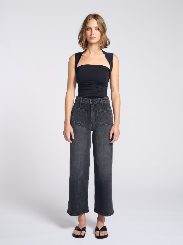 Picture of Sailor Front Patch Pocket Jeans